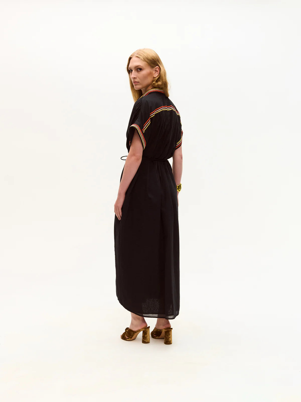 VALERIE CAFTAN WITH EMBROIDERY