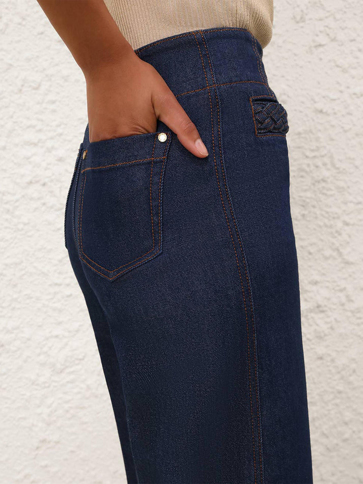 ASTER CROPPED FLARE JEAN