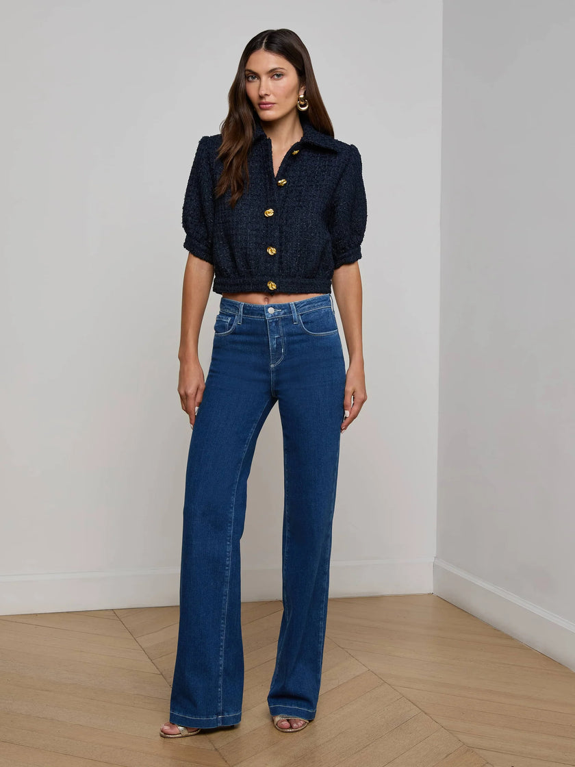 COVE CROP TWEED JACKET