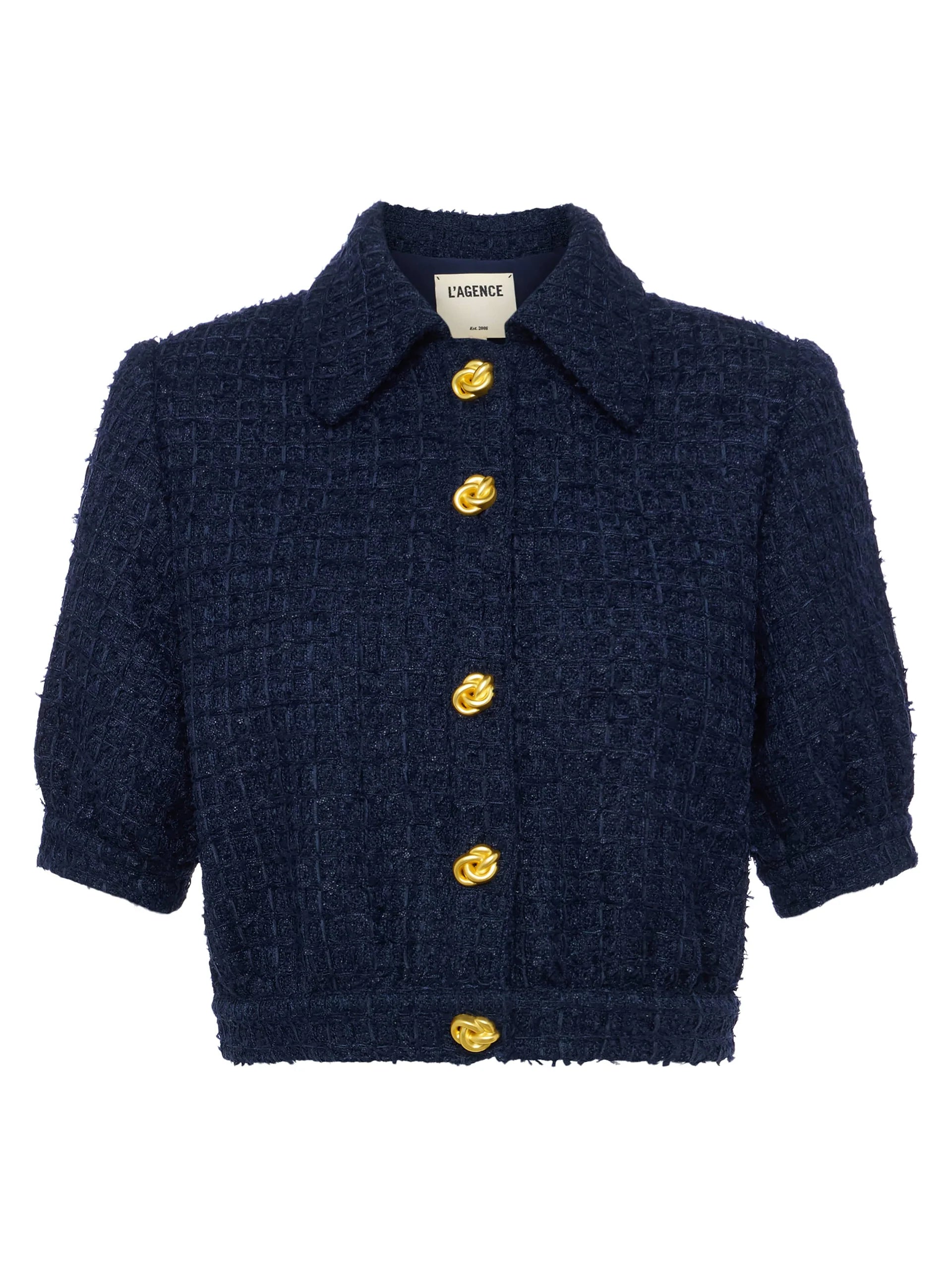 COVE CROP TWEED JACKET