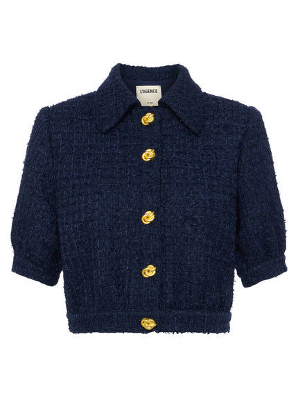 COVE CROP TWEED JACKET