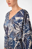 TOPSPIN SHORT SLEEVE MIDI DRESS
