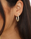 HEIRESS HOOPS 1 INCH