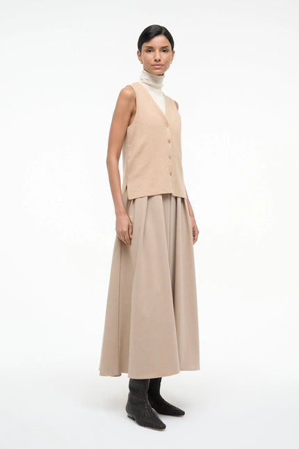 MADELINE DRESS WHEAT