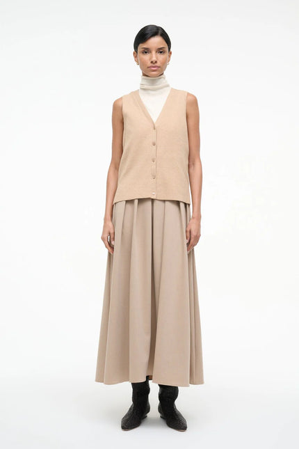 MADELINE DRESS WHEAT