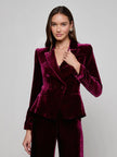 MARIE VELVET BLAZER