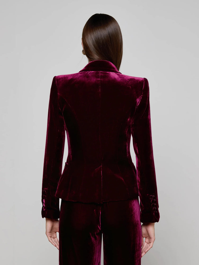 MARIE VELVET BLAZER