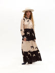 SALMA HORSE PRINTED DRESS