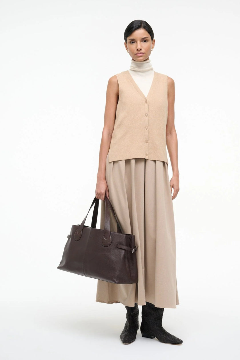 MADELINE DRESS WHEAT