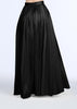 SOFT TAFFETA BALLGOWN SKIRT BLACK