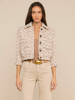 JIA CROPPED TWEED JACKET