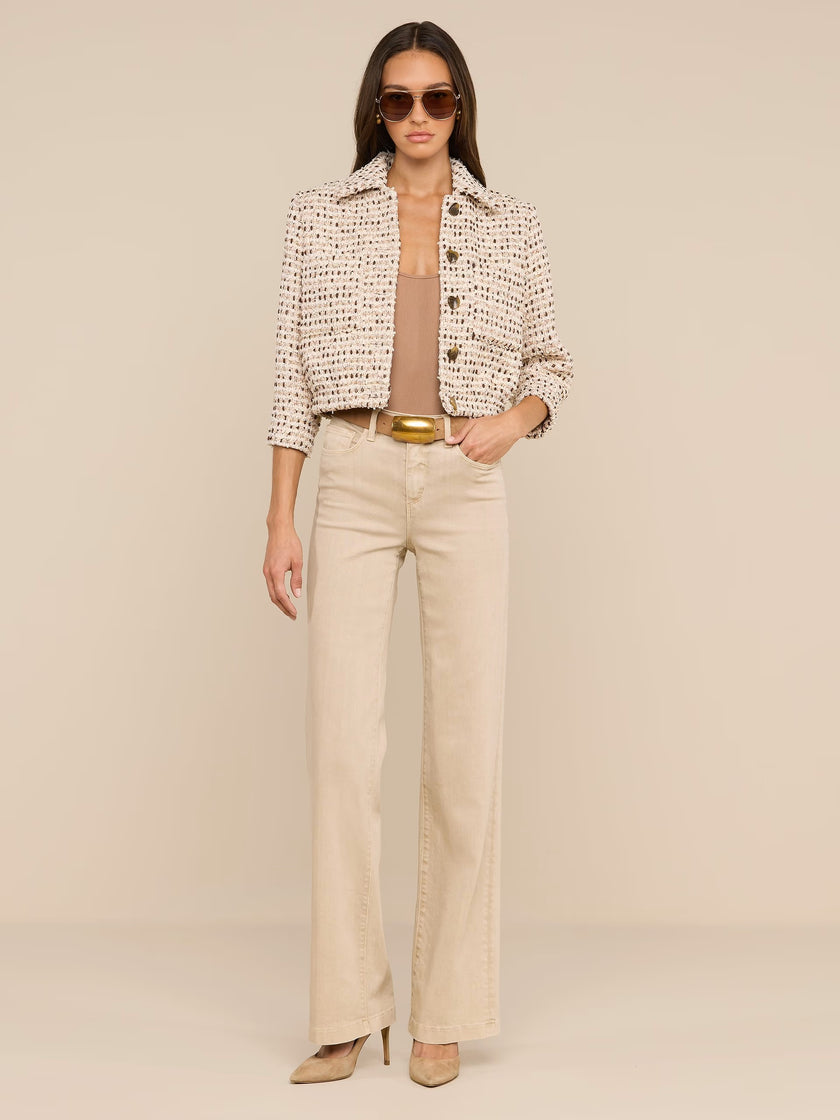 JIA CROPPED TWEED JACKET