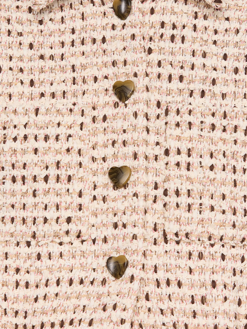 JIA CROPPED TWEED JACKET