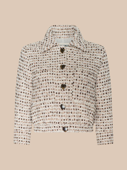 JIA CROPPED TWEED JACKET