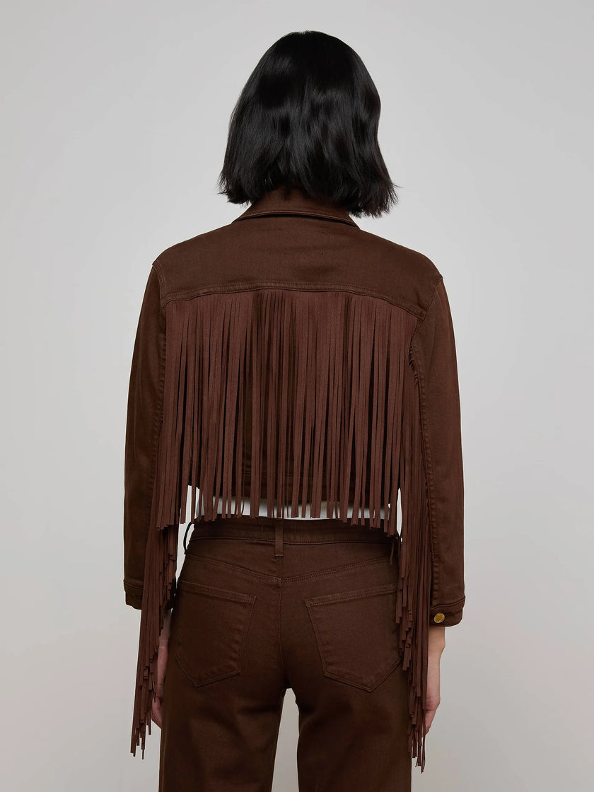 KODA FRINGE JEAN JACKET