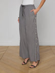 VALKYRIE SNAP PANT IN MEDIUM GREY