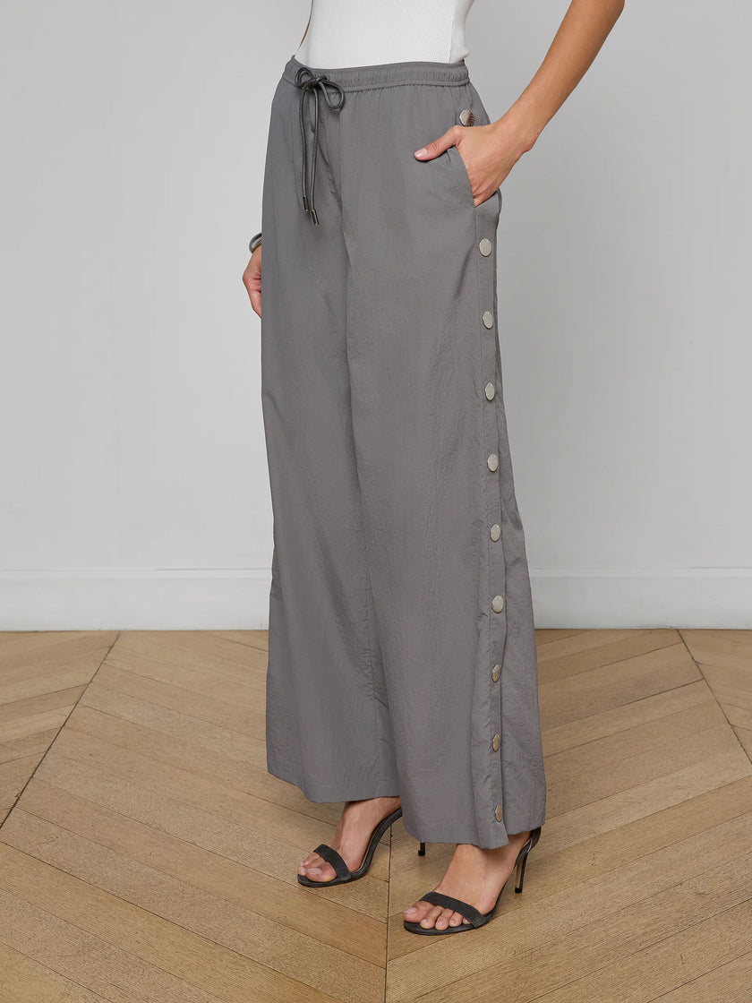VALKYRIE SNAP PANT IN MEDIUM GREY