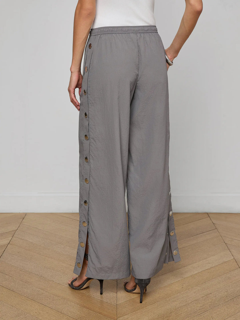 VALKYRIE SNAP PANT IN MEDIUM GREY