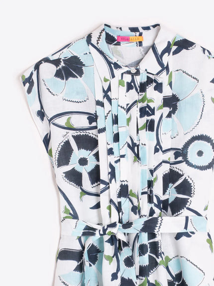 FLORAL PRINT PATTERN DRESS