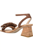 TIANN RAFFIA SANDAL