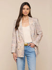 CAMBRIE OVERSIZED LINEN BLEND BLAZER