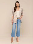 CAMBRIE OVERSIZED LINEN BLEND BLAZER