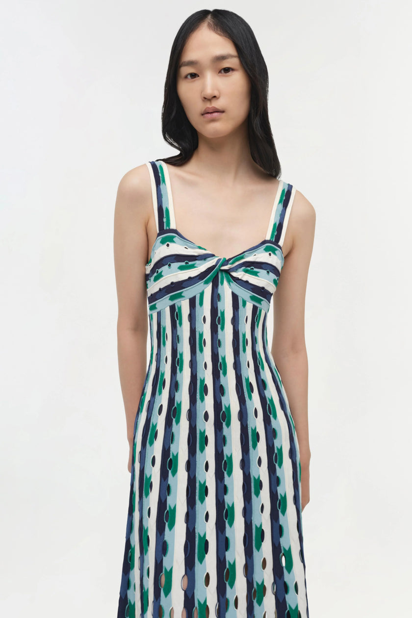 CHRISTINA KNIT MIDI DRESS