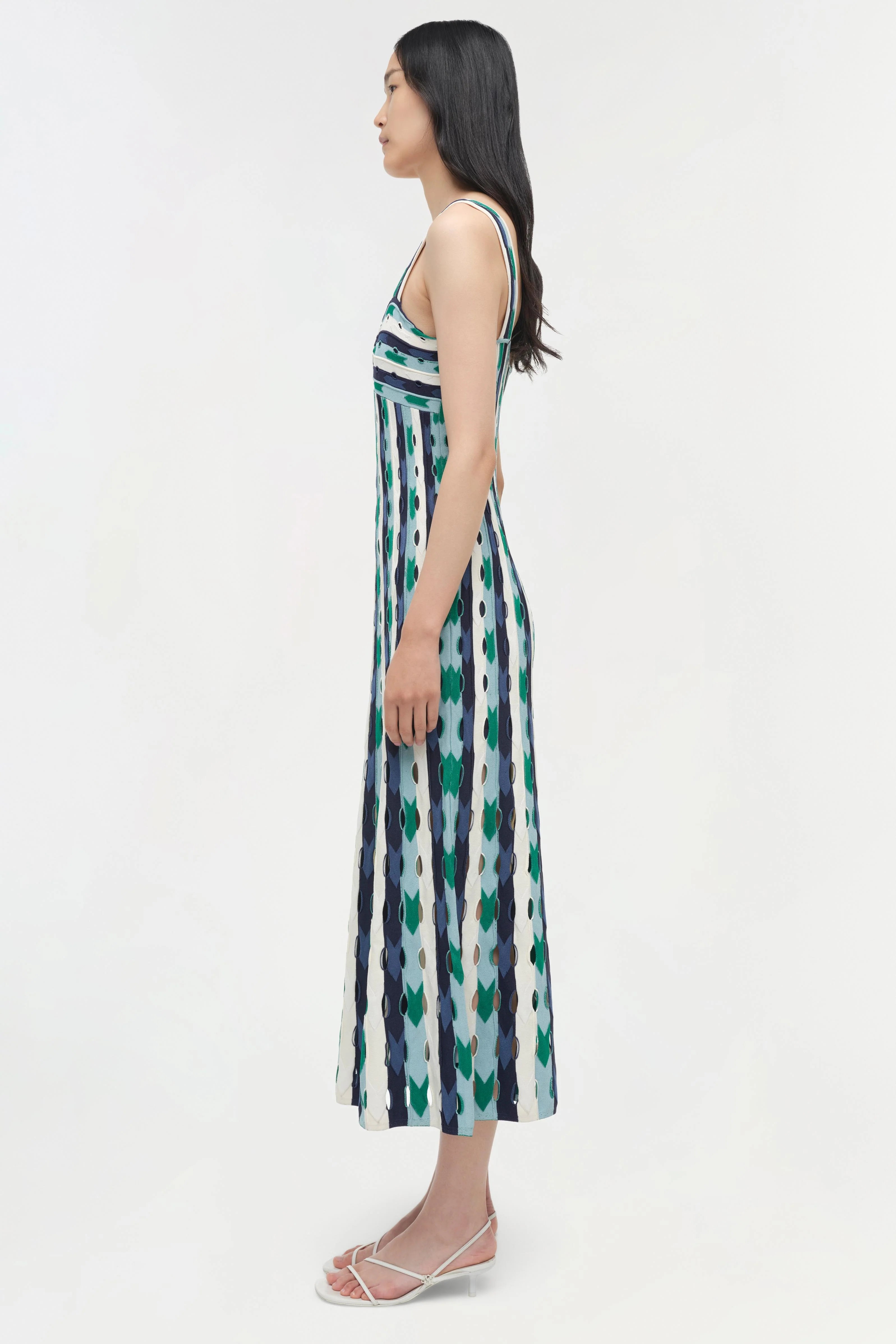 CHRISTINA KNIT MIDI DRESS