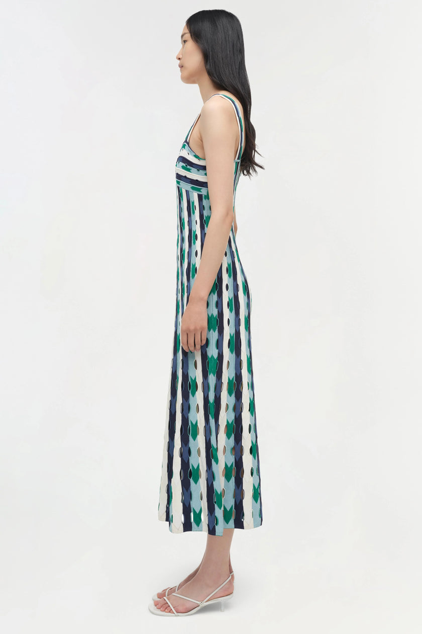 CHRISTINA KNIT MIDI DRESS