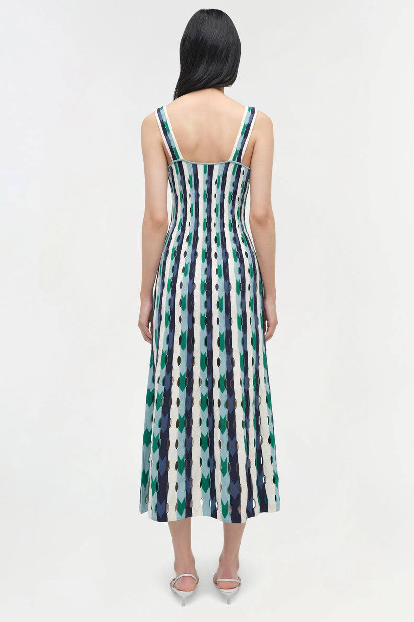 CHRISTINA KNIT MIDI DRESS