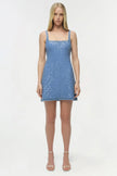 ZIVA EMBELLISHED MINI DRESS