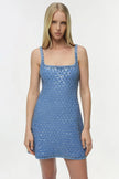 ZIVA EMBELLISHED MINI DRESS