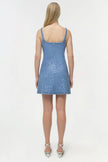 ZIVA EMBELLISHED MINI DRESS