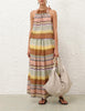 COCO STRIPE CIRCLE SKIRT