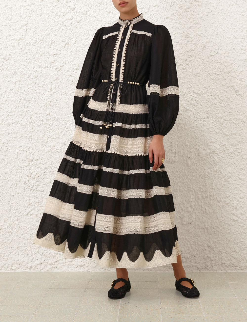 RHIANNON LACE BILLOW DRESS