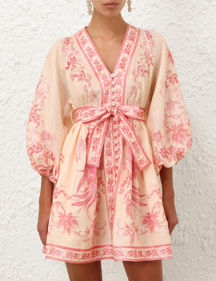 LUCKY PLUNGE MINI DRESS