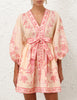 LUCKY PLUNGE MINI DRESS