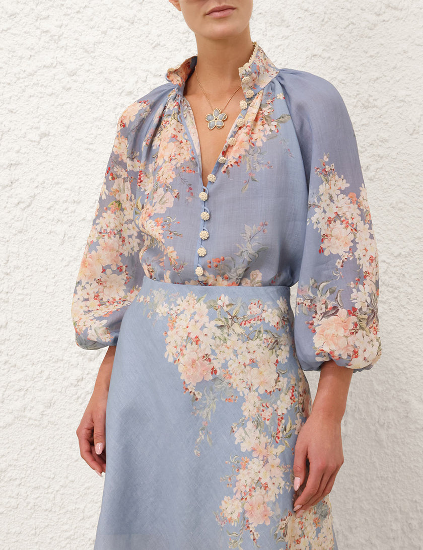 CASSADIAN BILLOW BLOUSE