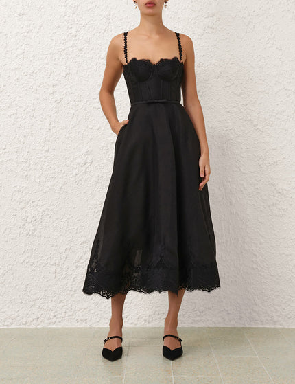 HYPNOTIC LACE TRIM GOWN