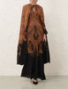 HYPNOTIC CAPED MAXI DRESS