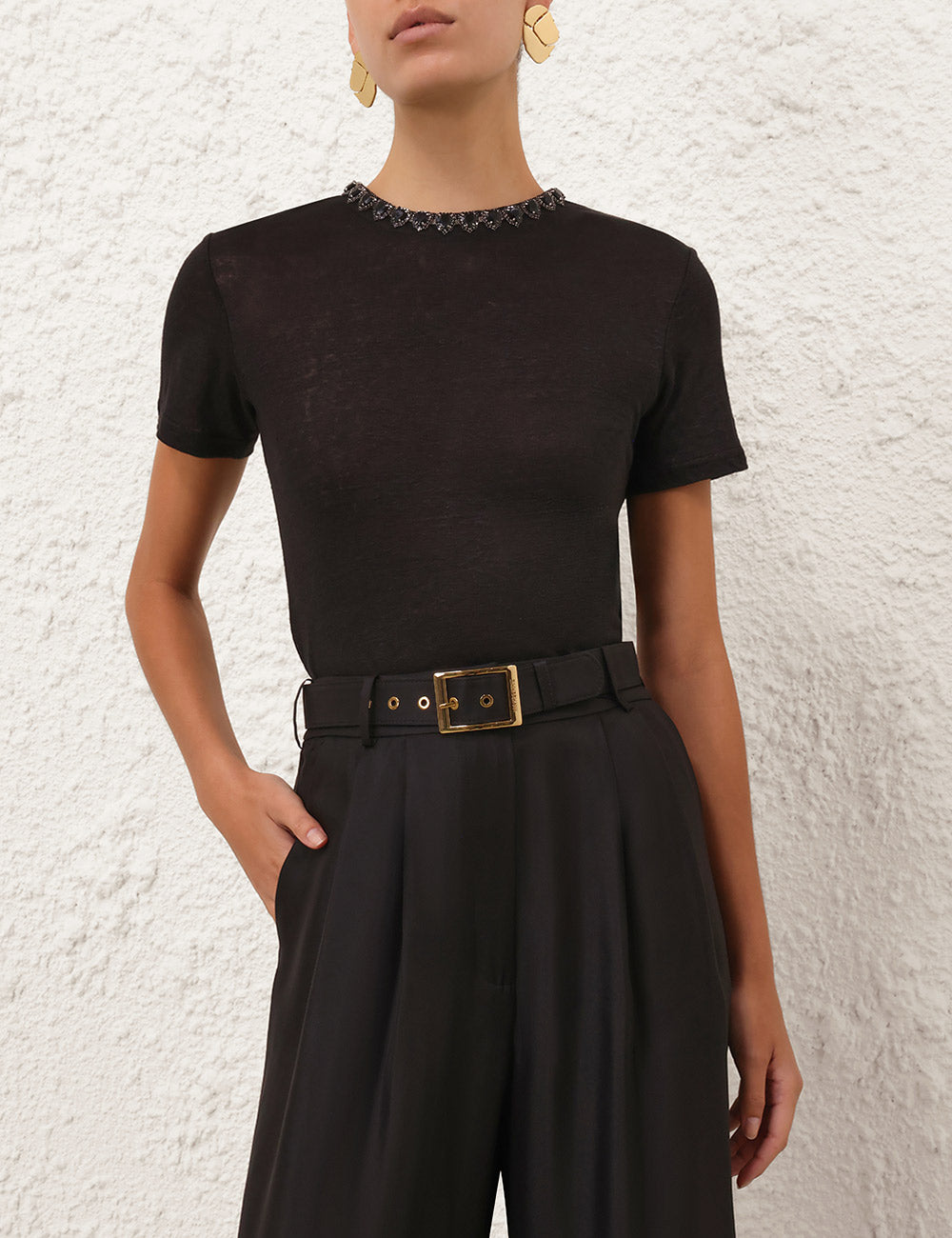 EMBELLISHED TEE