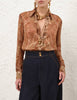 HYPNOTIC SATIN SHIRT