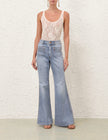 DENIM FLARE JEAN