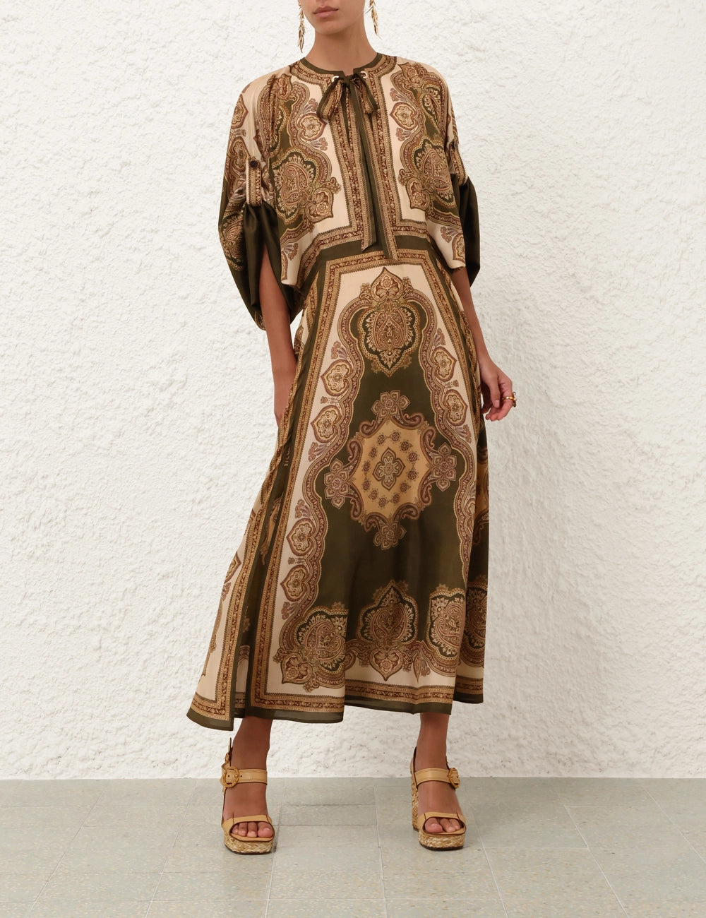MAHON TUNIC MIDI DRESS