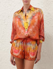 ALCHEMY RELAXED SATIN SHIRT