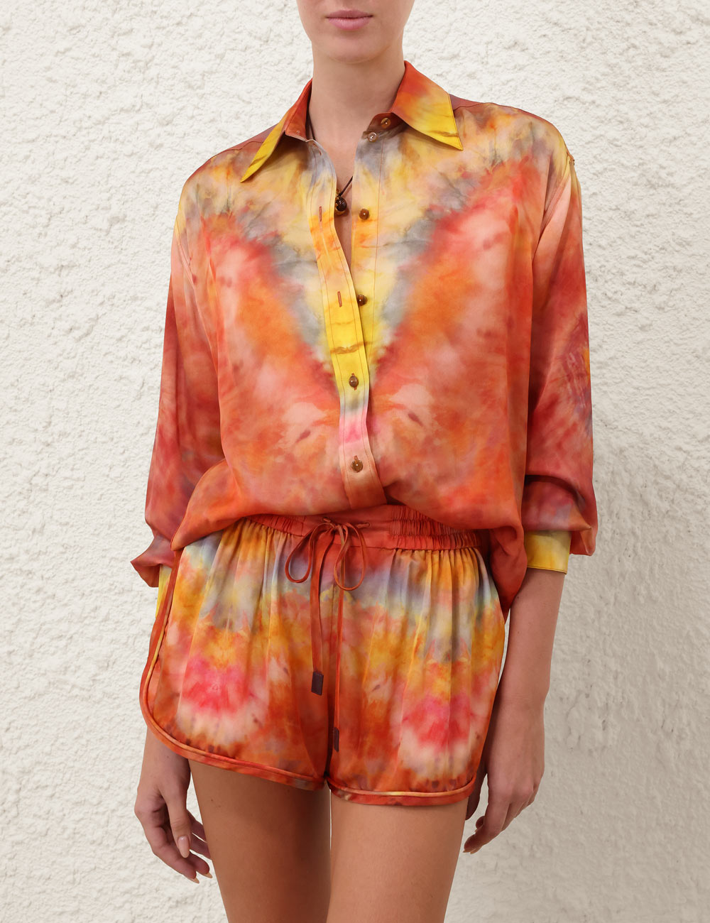 ALCHEMY RELAXED SATIN SHIRT