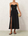 ASTER SCARF MIDI DRESS