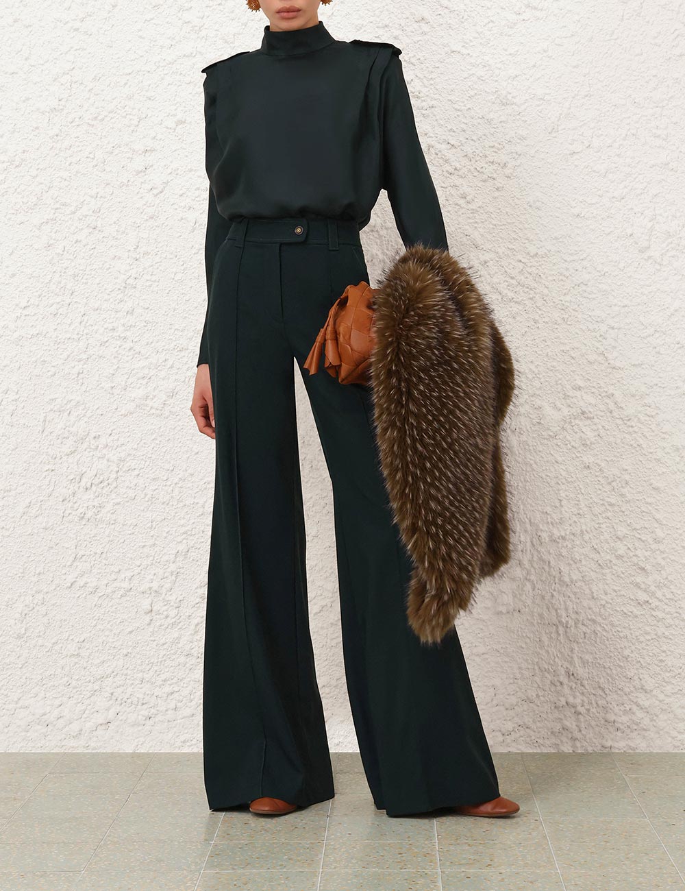 VALIANT WOOL FLARE PANT