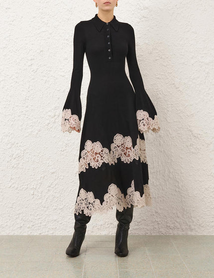 VALIANT MERINO LACE DRESS