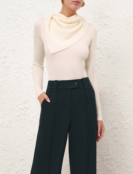 VALIANT MERINO SCARF TOP